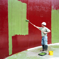 Example of a Chemically Resistant Wall Coatings