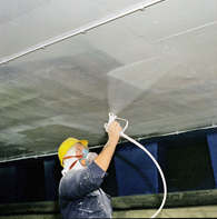 Example of a Spray Applied Wall & Ceiling Coatings